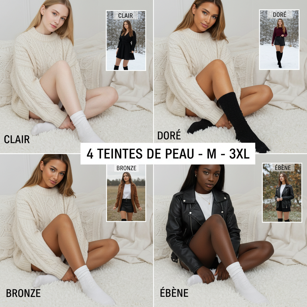 Nina – Le collant chaud et confortable au look naturel