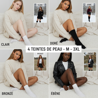 Nina – Le collant chaud et confortable au look naturel