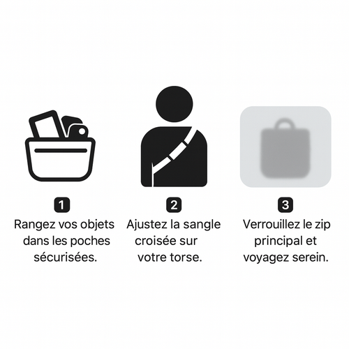 PackPilot™ SafeBag - Le Sac antivol intelligent